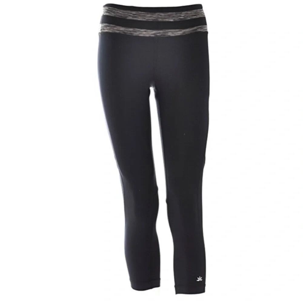 NWOT Lukka Black Activewear Capri Cropped Leggings Women's Size Small